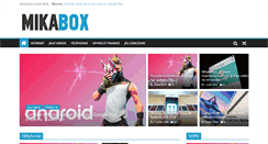 Desktop Screenshot of mikabox.fr